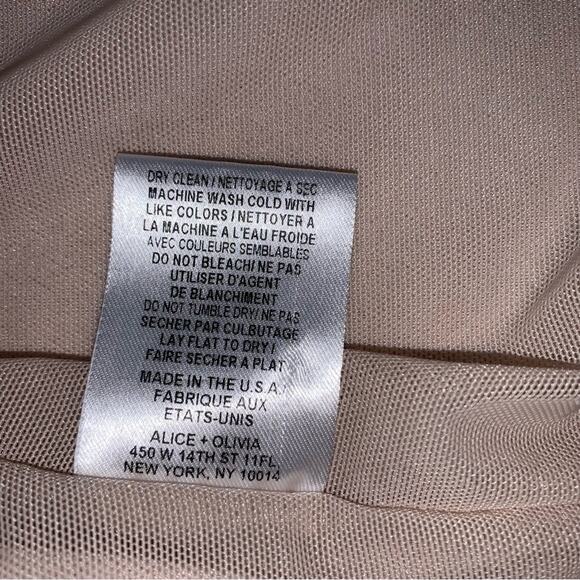 Alice + Olivia Ballet Pink Cold Shoulder Crop Top - Picture 13 of 13